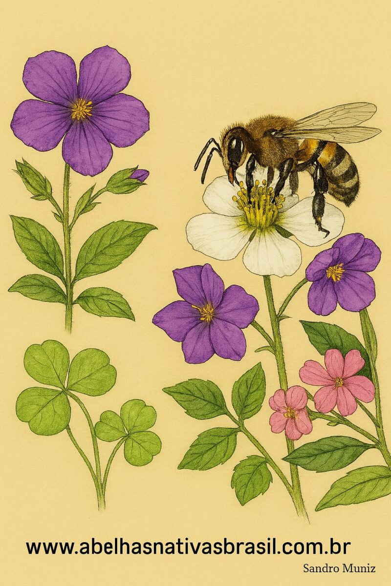 Abelhas sem ferrão revelam estratégias de forrageamento que podem salvar florestas tropicais