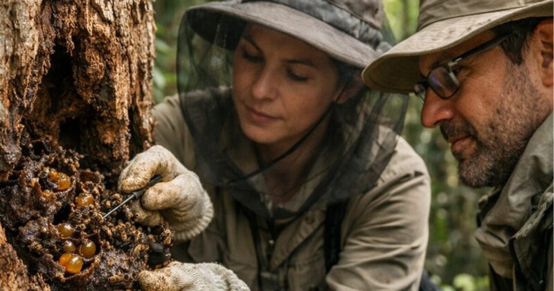 Antes da motosserra: nova regra obriga resgate de abelhas nativas em áreas de desmatamento no Brasil