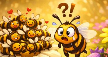 Abelhas seguem a “multidão”: estudo revela efeito manada na escolha de flores